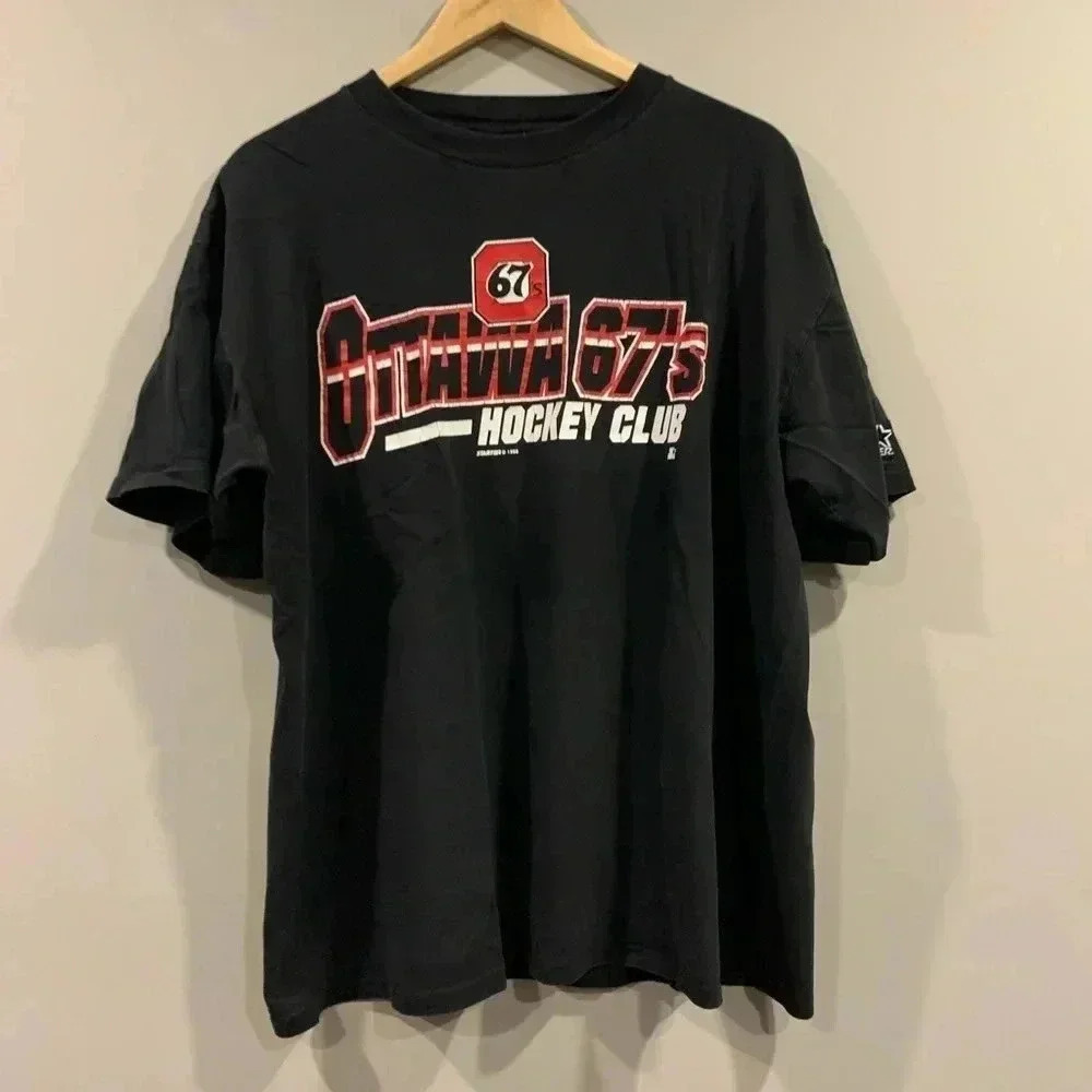 Vtg ‘98 Starter Ottawa 67’s T-Shirt Single Stitch